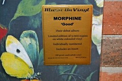 MORPHINE – Good, Ltd Import 180G WHITE COLORED VINYL LP Foil #’d Jacket New!