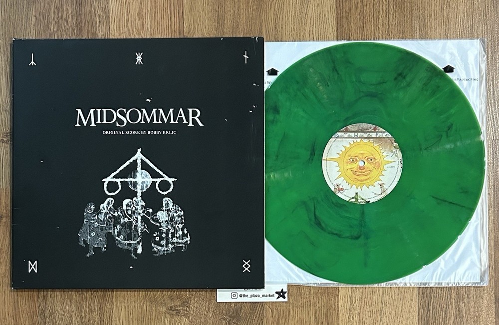 Midsommar Soundtrack Score vinyl Green color record zavvi film movie