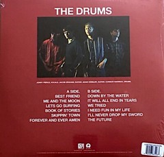 THE DRUMS self titled LP on BLUE VINYL New SEALED Jonathan Pierce