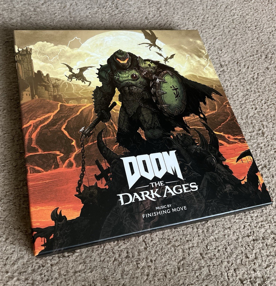 DOOM The Dark Ages Soundtrack Laced Exclusive Colored Vinyl 4xLP Boxed Set