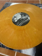COLD WORLD “DEDICATED TO BABIES WHO CAME FEET FIRST” ORANGE VINYL LP LOCKIN OUT
