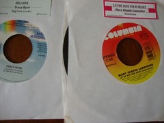 1990’s Country Lot Of 5 – 45 RPM Records EXCELLENT
