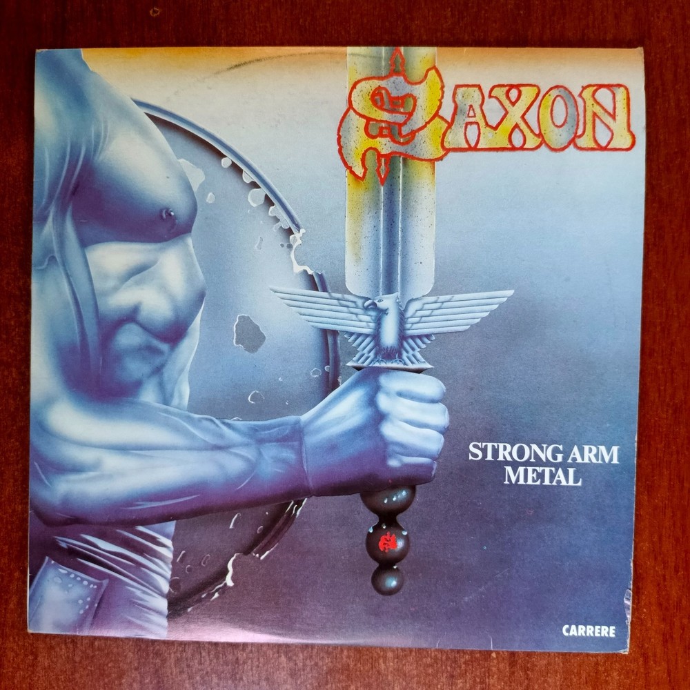 Saxon – Strong Arm Metal [1984] Vinyl LP Heavy Metal Hard Rock
