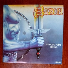 Saxon – Strong Arm Metal [1984] Vinyl LP Heavy Metal Hard Rock