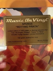 SPONGE Rotting Piñata Flame Music On Vinyl + Wax Ecstatic Gold Vinyl Lot LP NM