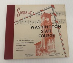 RARE! 78RPM Songs of Washington State College Album Set 10″ RCA Victor Cougs