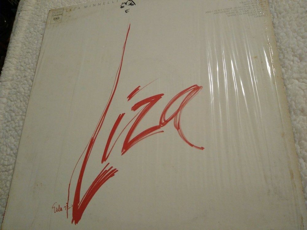 Liza Minnelli Live At The Winter Garden – Columbia 1974 LP # PC 32854 – Good