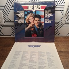 Top Gun Soundtrack Vinyl LP Original Motion Picture Record 1986