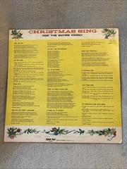 Christmas Sing for the entire family Rocking Horse X-5101 stereo LP vinyl record