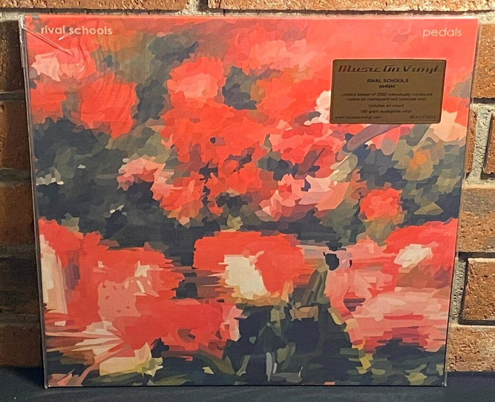 RIVAL SCHOOLS – Pedals, Limited Import 180 Gram COLORED VINYL #’d Jacket New!