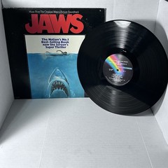 Jaws Original Movie Soundtrack John Williams 1975 MCA 2087 Vinyl LP Excellent