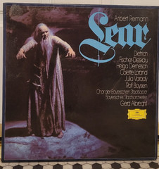 Aribert Reimann – Lear 3xLP BOX SET Deutsche Grammophon 2709 089 VERY NICE!