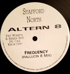 Altern 8 Activ 8 Frequency 12″ Vinyl 1991 45rpm Limited Edition Hardcore VG/NM