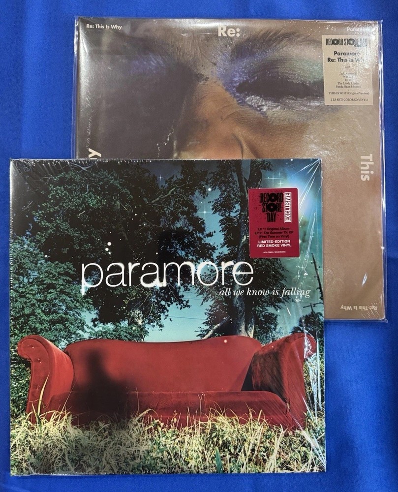 ❤️RARE Paramore RSD BUNDLE – All We Know Is Falling & Re: This Is Why MINT WOW!