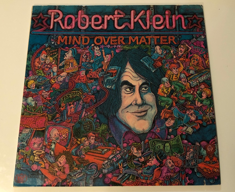 Robert Klein Mind Over Matter Vinyl First Pressing Excellent (EX) 1974