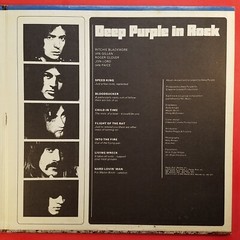 Deep Purple (LP) – “In Rock” (1970) – Warner Brothers (WS 1877) – (See Notes))