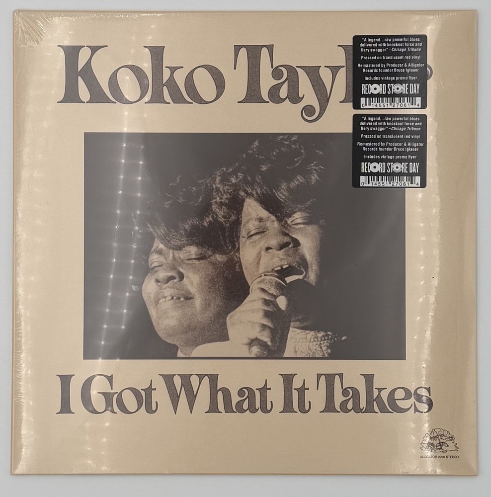 KOKO TAYLOR I Got What It Takes (Translucent Red Vinyl) New RSD 2023