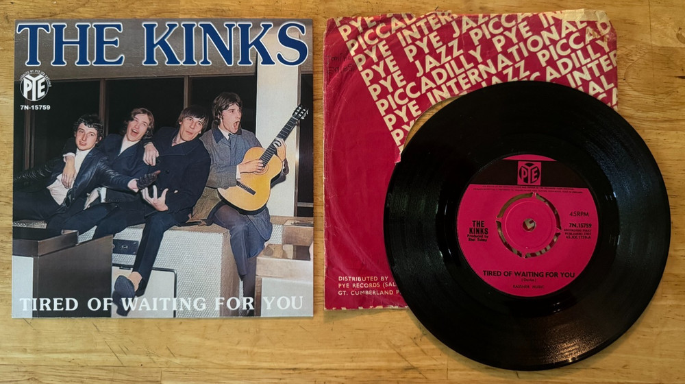 45 7″ ENGLISH SP THE KINKS TIRED OF WAITING FOR YOU