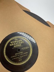 WORLDS GREATEST MUSIC Set Of 9 Records Beethoven, Bach, Brahams, Tschaikowsky