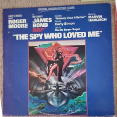 VINYL LOT = James Bond Score Soundtracks = John Barry Marvin Hamlish Bill Conti