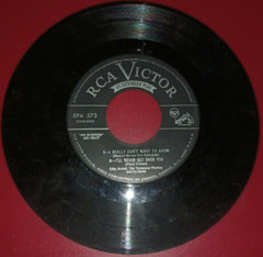 Vintage 45RPM Record : Eddy Arnold, My Everything / Second Fling : RCA Victor