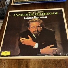 deutsche grammophon franz liszt années de pèlerinage lazar berman lp