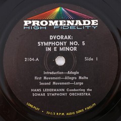 Antonin Dvorak – Sonor Symphony Orchestra – New World Symphony LP 2104 Uncommon