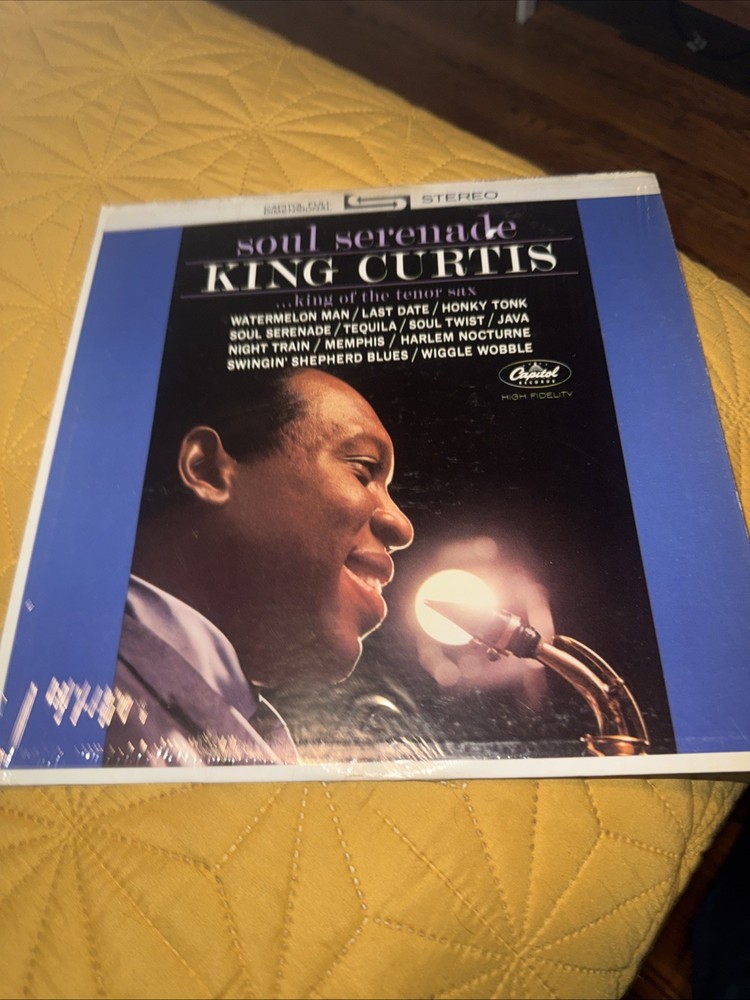 King Curtis : Soul Serenade Capitol LP ST 2095 Stereo In Shrink! 1964 Nice!