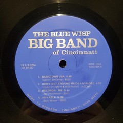 THE BLUE WISP BIG BAND Debut Album 1981 First Pressing PLAYS GREAT NEAR MINT/VG+