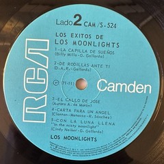Los Moonlights – Los Exitos De (1 x LP, Vinyl, 1971 MX, VG)