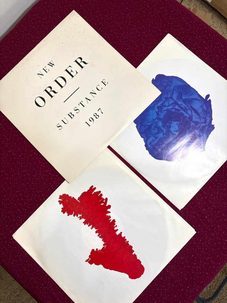 NEW ORDER SUBSTANCE 1987 Quest Records Double LP Album Near Mint