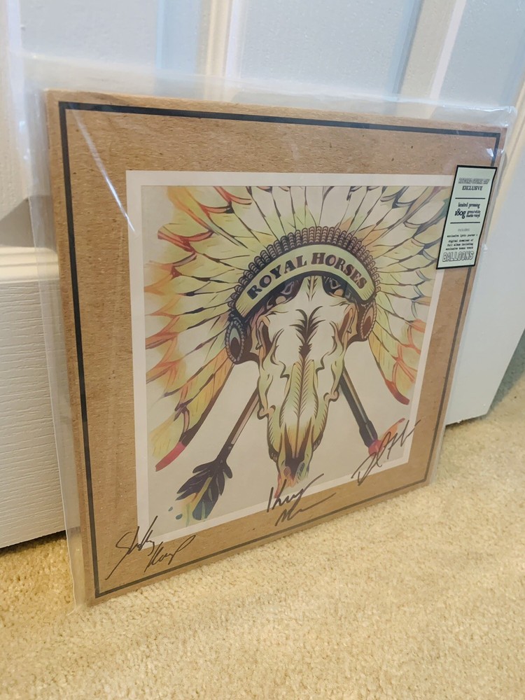 SIGNED! RSD 2020 Royal Horses BAND 180 gram A Modern Man’s Way To Improve Lp