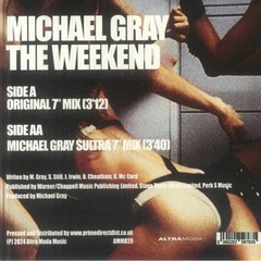 Michael Gray – The Weekend (7″) (Red Vinyl)