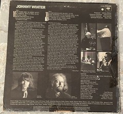 Johnny Winter: Self-Titled ~ Columbia Records CS 9826 1969 Vinyl