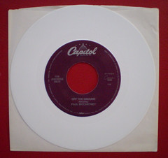 Paul McCartney OFF THE GROUND NEW/MINT WHITE VINYL JUKE BOX 45 FAB 4