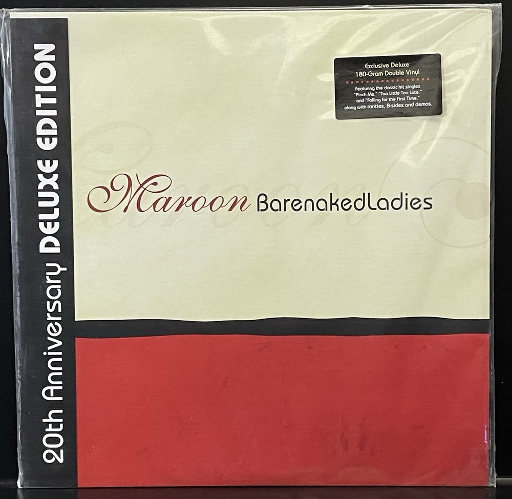 Barenaked Ladies ~Maroon~ Vinyl 2LP Deluxe Edition Color