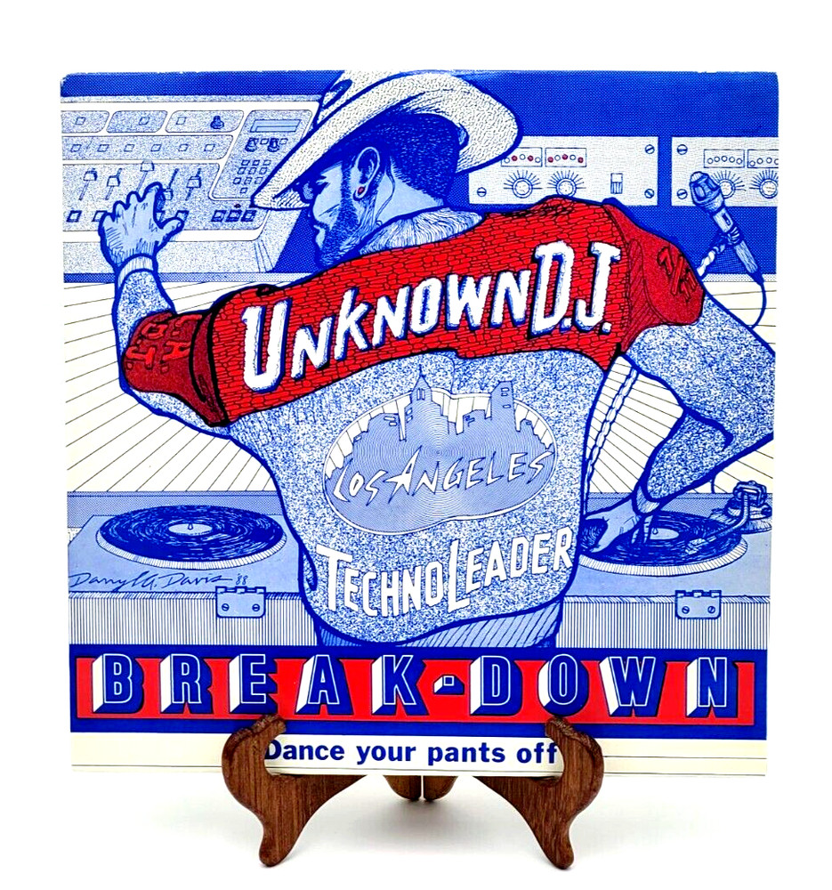 1988 Unknown D.J. Breakdown Dance Your Pants Off 12″ Single Vinyl Record Macola