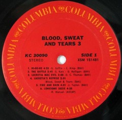 Blood, Sweat And Tears – Blood, Sweat And Tears 3 (LP) (Very Good (VG)) – 393099