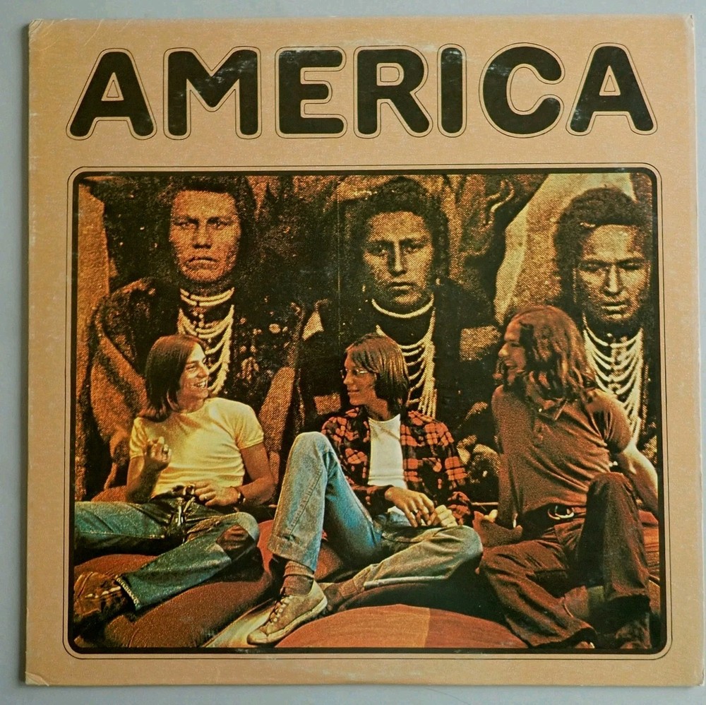 America America Vinyl Lp Warner Bros #BS-2576 1971 1st Press CSM Original Cover