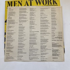 Men At Work Business As Usual Debut LP VG+ Columbia FC 37978 Down Under