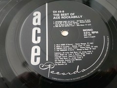 The Best Of Rockabilly ACE Records LP Vinyl EX/EX