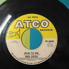 Bee Gees – Run To Me/Road To Alaska – 1972 ATCO Records 45-6896 7″ 45-RPM VG