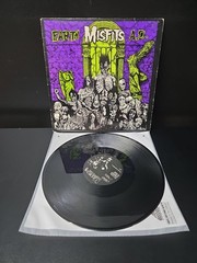 Misfits Earth A.D. Lp Vinyl 1986 OG ‘Masterdisk’ Press Translucent VG+/VG+