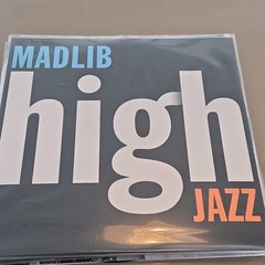 Madlib High Jazz Blue Colored Vinyl Jazz Record Plastic Slipcover LP Album