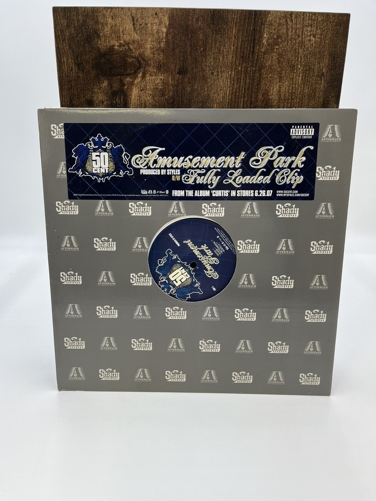 50 CENT AMUSEMENT PARK 12″ VINYL SINGLE ORIGINAL 2007