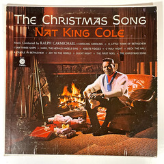 NAT KING COLE The Christmas Song Vinyl LP 1976 Pressing VG+