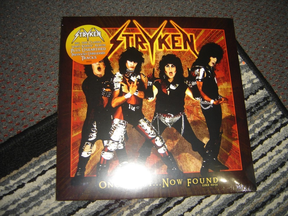 Stryken – Once Lost…Now Found 2023 Czech Republic Vinyl LP SS Mint