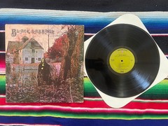 Black Sabbath Self Titled Ossie MISPRINT Green Labels Vinyl ULTRASONIC CLEANED