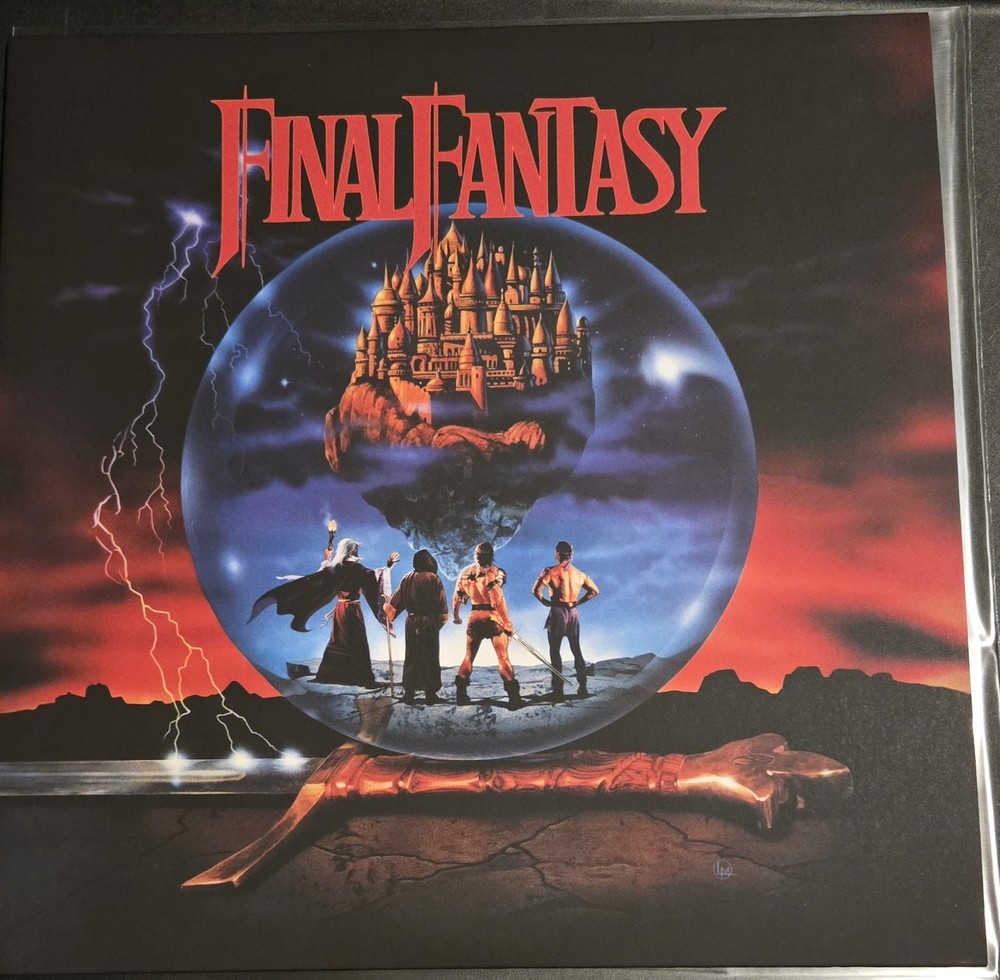Final Fantasy 1 Video Game Soundtrack Vinyl Record VGM OST NES Blue Marble