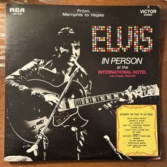 Elvis Presley From Memphis to Vegas Double LP RCA Victor LSP-6020 RARE DOG LABEL